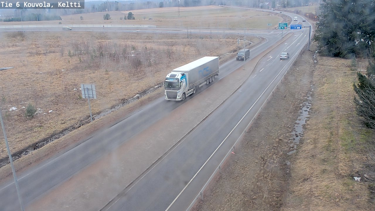 Weather Camera Image Road 6 Kouvola, Keltti, Kouvola, Kymenlaakso