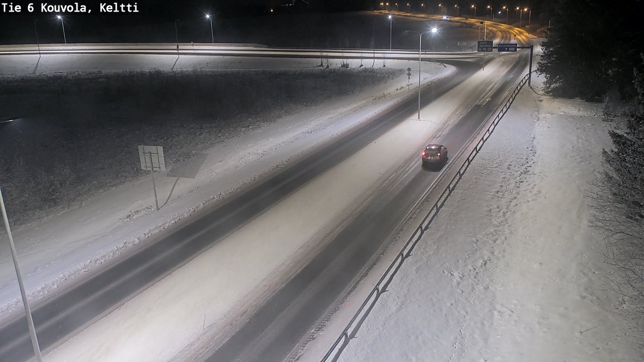 Weather Camera Image Road 6 Kouvola, Keltti, Kouvola, Kymenlaakso