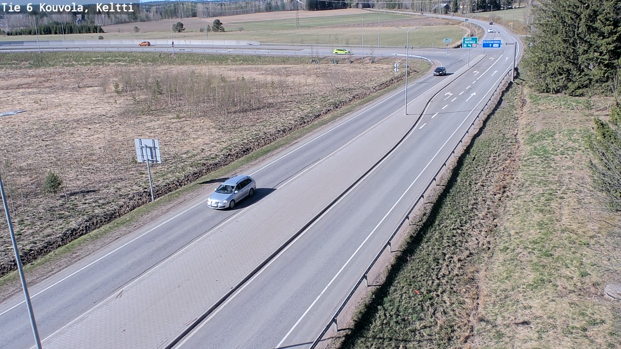 Kelikamerat Kuva Tie 6 Kouvola, Keltti, Kouvola, Kymenlaakso