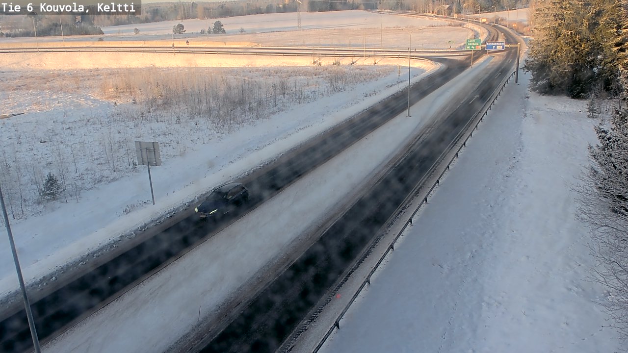 Kelikamerat Kuva Tie 6 Kouvola, Keltti, Kouvola, Kymenlaakso
