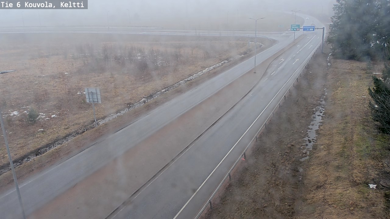 Kelikamerat Kuva Tie 6 Kouvola, Keltti, Kouvola, Kymenlaakso