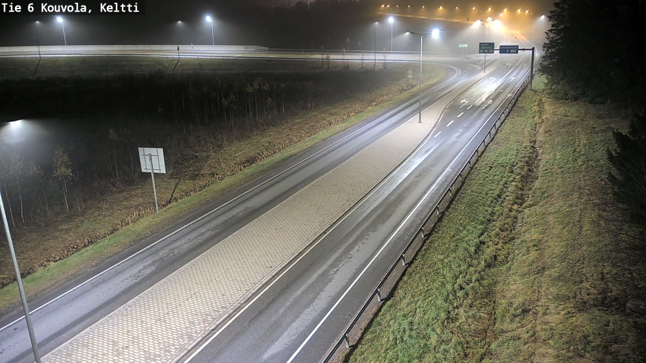 Kelikamerat Kuva Tie 6 Kouvola, Keltti, Kouvola, Kymenlaakso