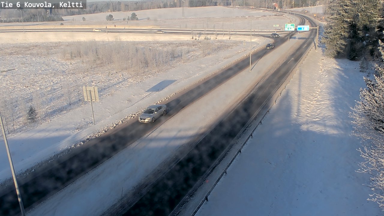 Kelikamerat Kuva Tie 6 Kouvola, Keltti, Kouvola, Kymenlaakso