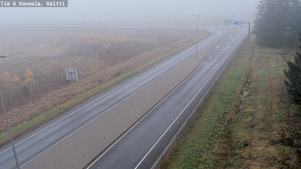 Kelikamerat Kuva Tie 6 Kouvola, Keltti, Kouvola, Kymenlaakso