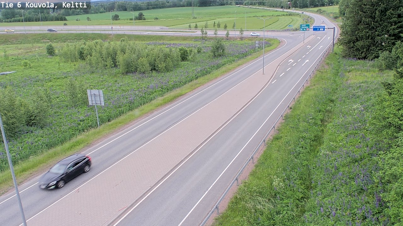 Kelikamerat Kuva Tie 6 Kouvola, Keltti, Kouvola, Kymenlaakso