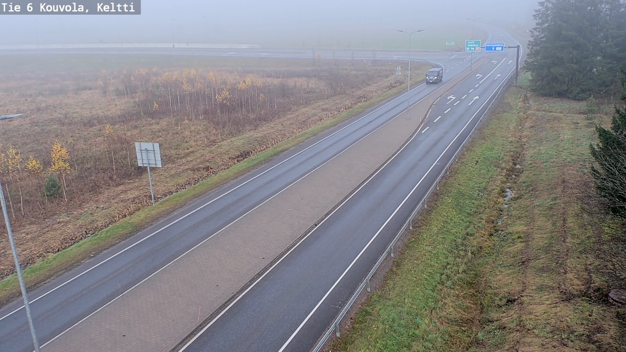 Kelikamerat Kuva Tie 6 Kouvola, Keltti, Kouvola, Kymenlaakso