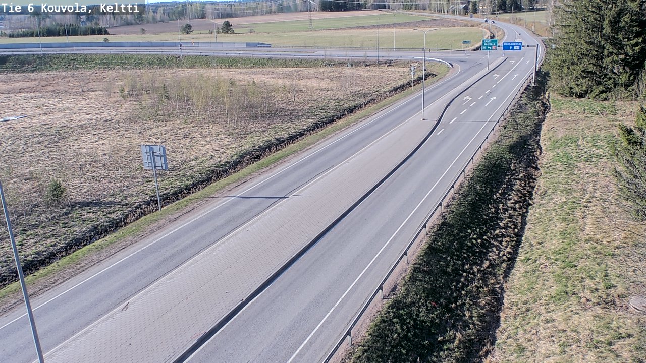 Kelikamerat Kuva Tie 6 Kouvola, Keltti, Kouvola, Kymenlaakso