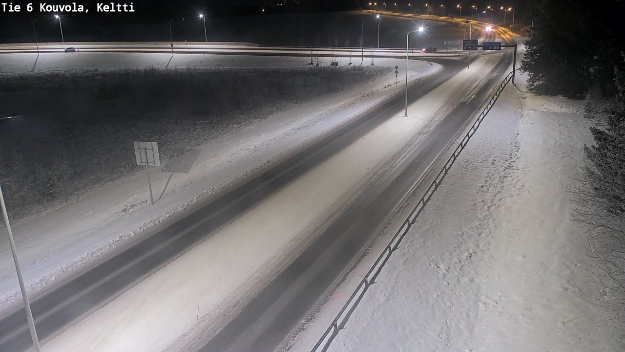 Weather Camera Image Road 6 Kouvola, Keltti, Kouvola, Kymenlaakso