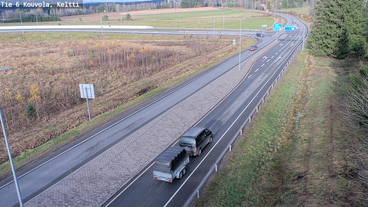 Kelikamerat Kuva Tie 6 Kouvola, Keltti, Kouvola, Kymenlaakso