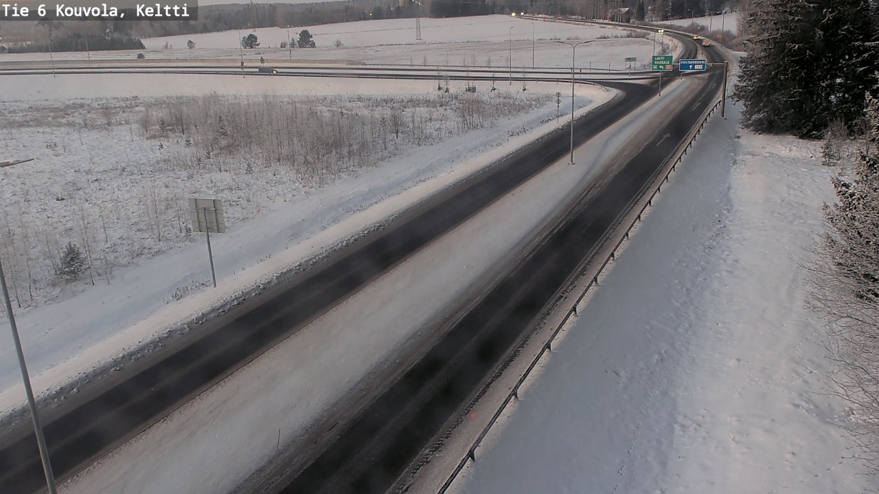 Kelikamerat Kuva Tie 6 Kouvola, Keltti, Kouvola, Kymenlaakso