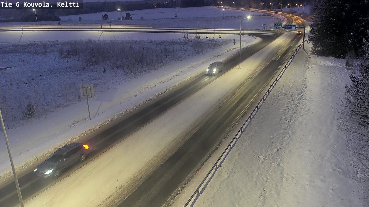 Kelikamerat Kuva Tie 6 Kouvola, Keltti, Kouvola, Kymenlaakso