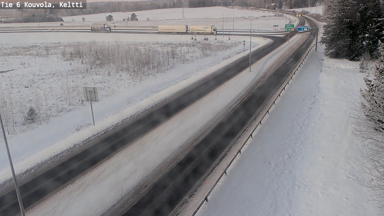 Kelikamerat Kuva Tie 6 Kouvola, Keltti, Kouvola, Kymenlaakso