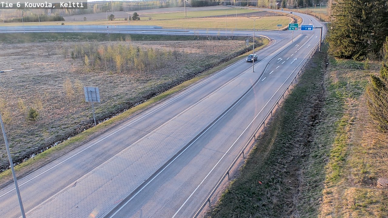 Kelikamerat Kuva Tie 6 Kouvola, Keltti, Kouvola, Kymenlaakso
