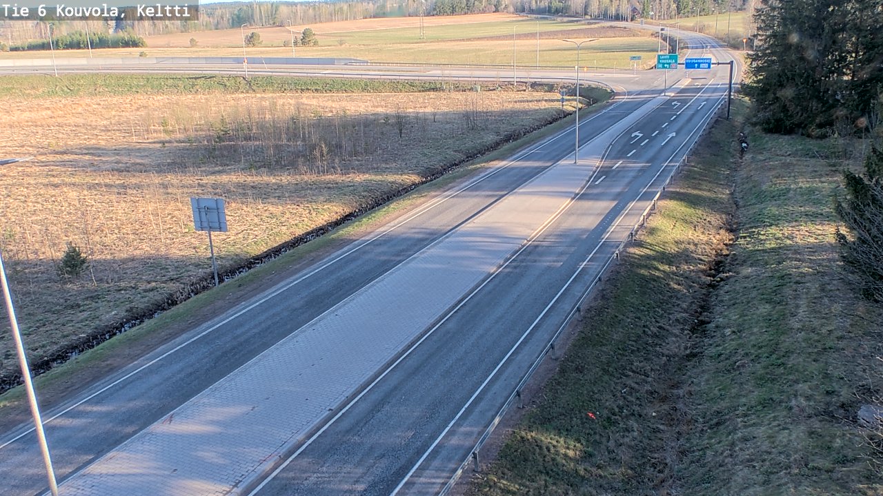 Kelikamerat Kuva Tie 6 Kouvola, Keltti, Kouvola, Kymenlaakso