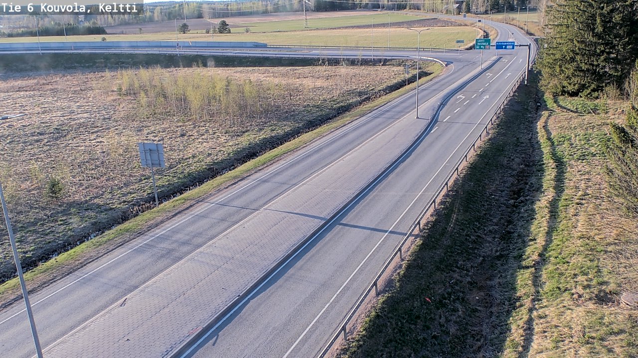 Kelikamerat Kuva Tie 6 Kouvola, Keltti, Kouvola, Kymenlaakso