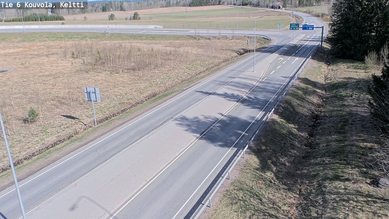 Kelikamerat Kuva Tie 6 Kouvola, Keltti, Kouvola, Kymenlaakso