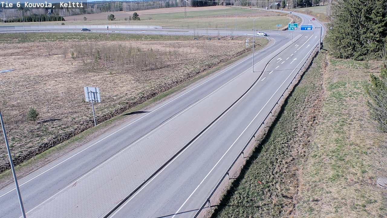 Kelikamerat Kuva Tie 6 Kouvola, Keltti, Kouvola, Kymenlaakso