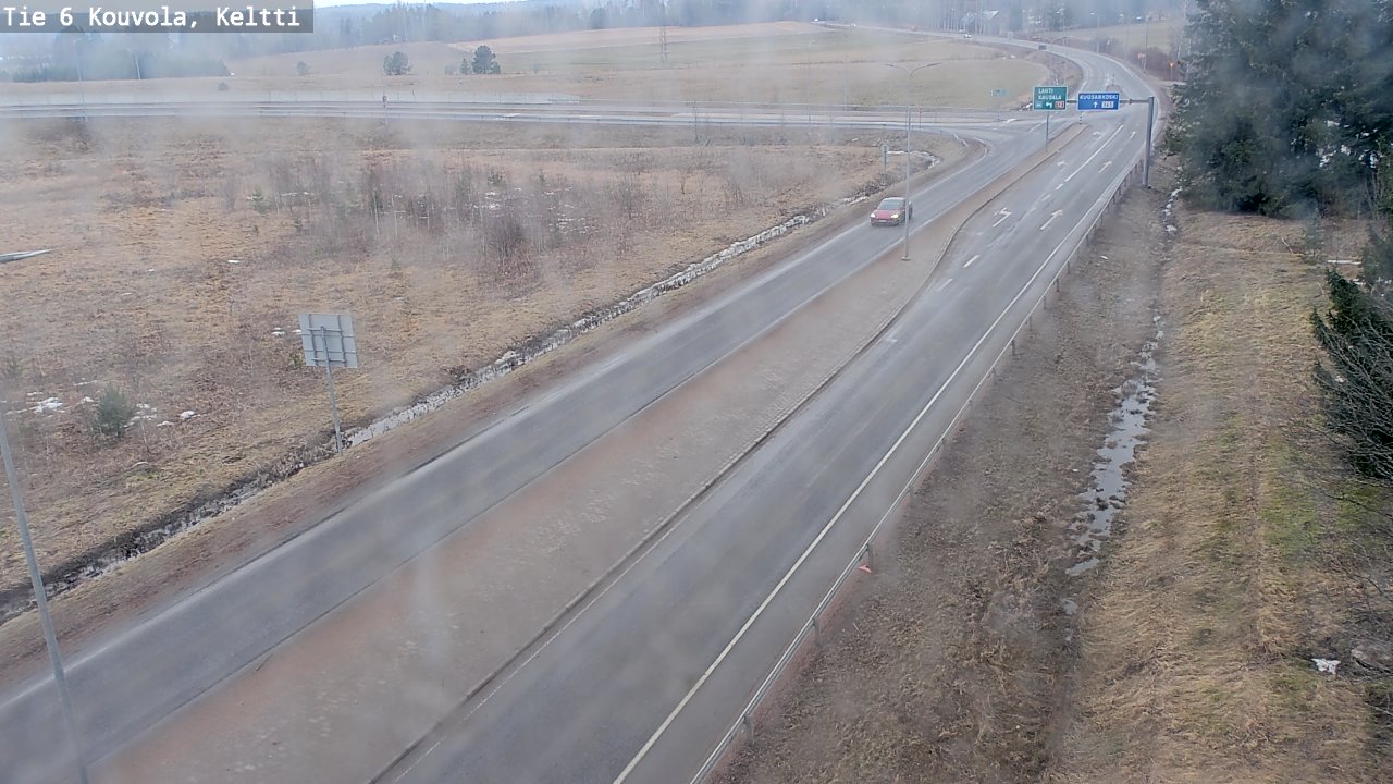 Weather Camera Image Road 6 Kouvola, Keltti, Kouvola, Kymenlaakso