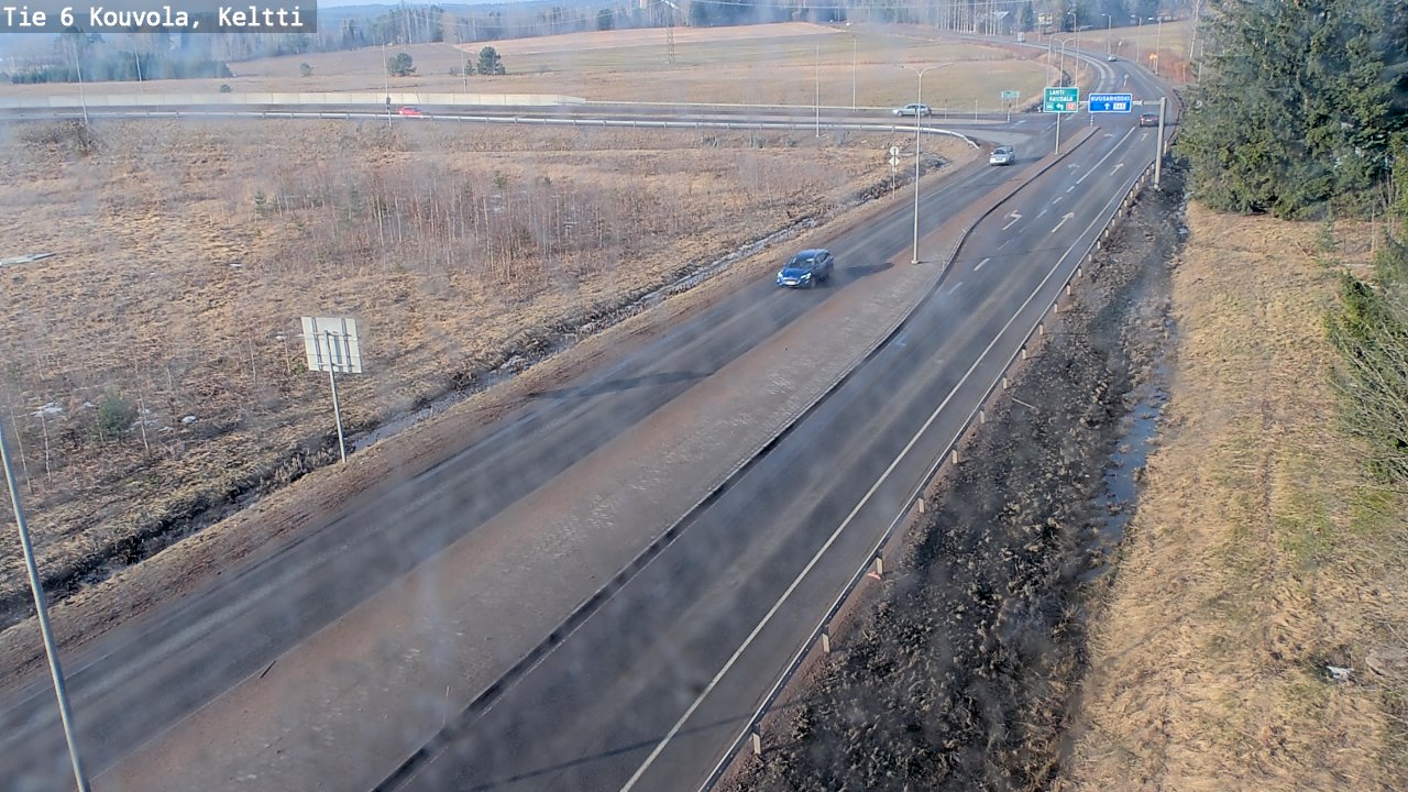 Weather Camera Image Road 6 Kouvola, Keltti, Kouvola, Kymenlaakso