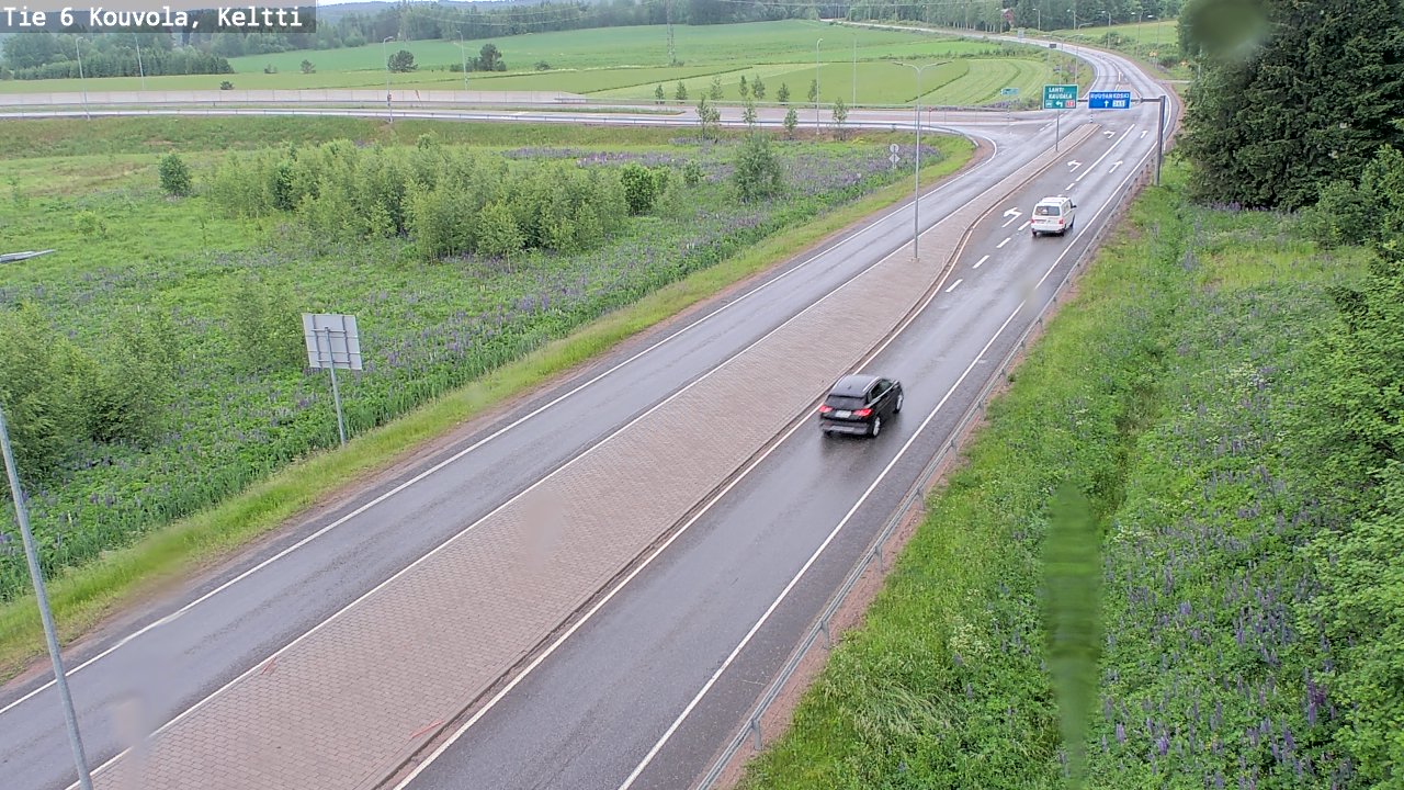 Kelikamerat Kuva Tie 6 Kouvola, Keltti, Kouvola, Kymenlaakso