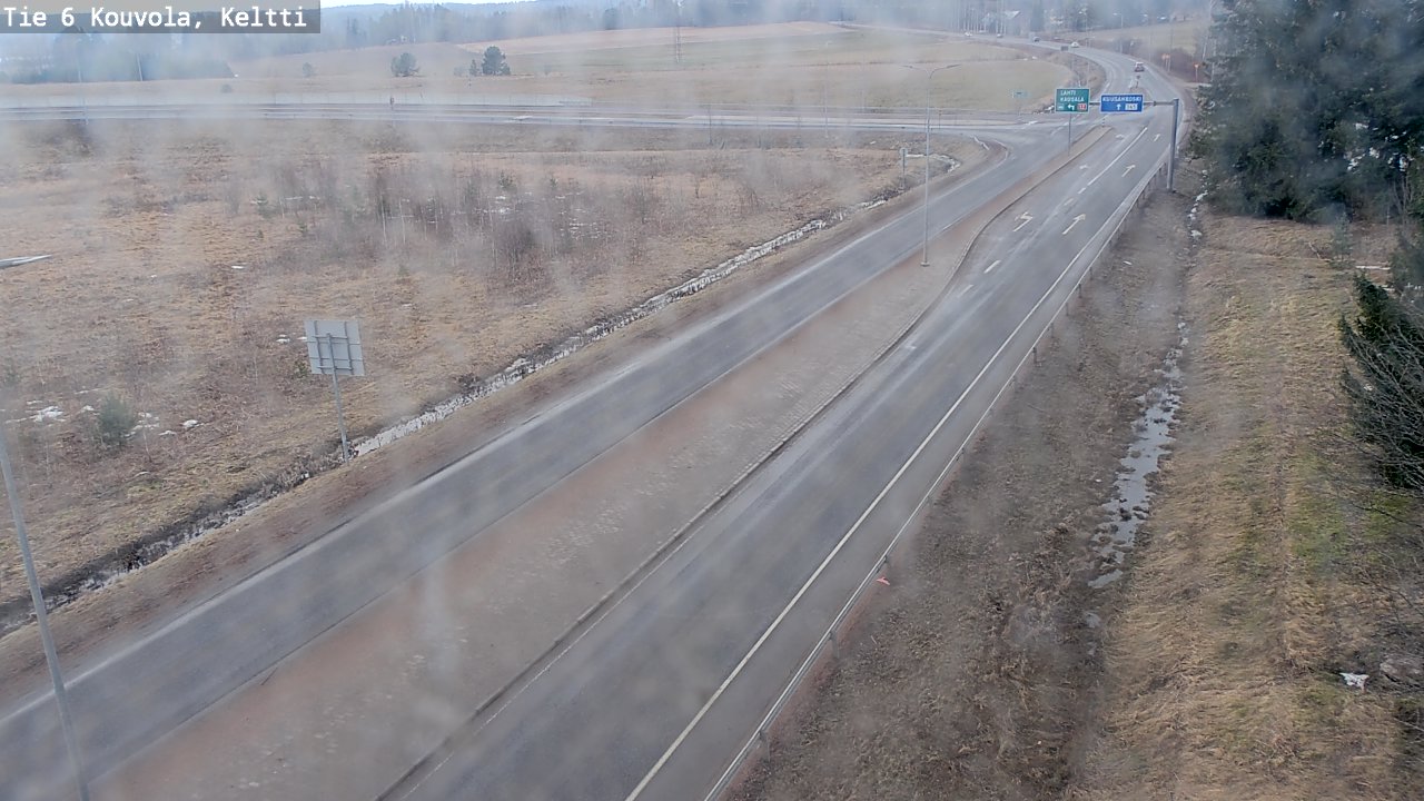 Weather Camera Image Road 6 Kouvola, Keltti, Kouvola, Kymenlaakso