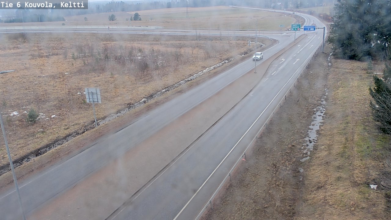 Weather Camera Image Road 6 Kouvola, Keltti, Kouvola, Kymenlaakso