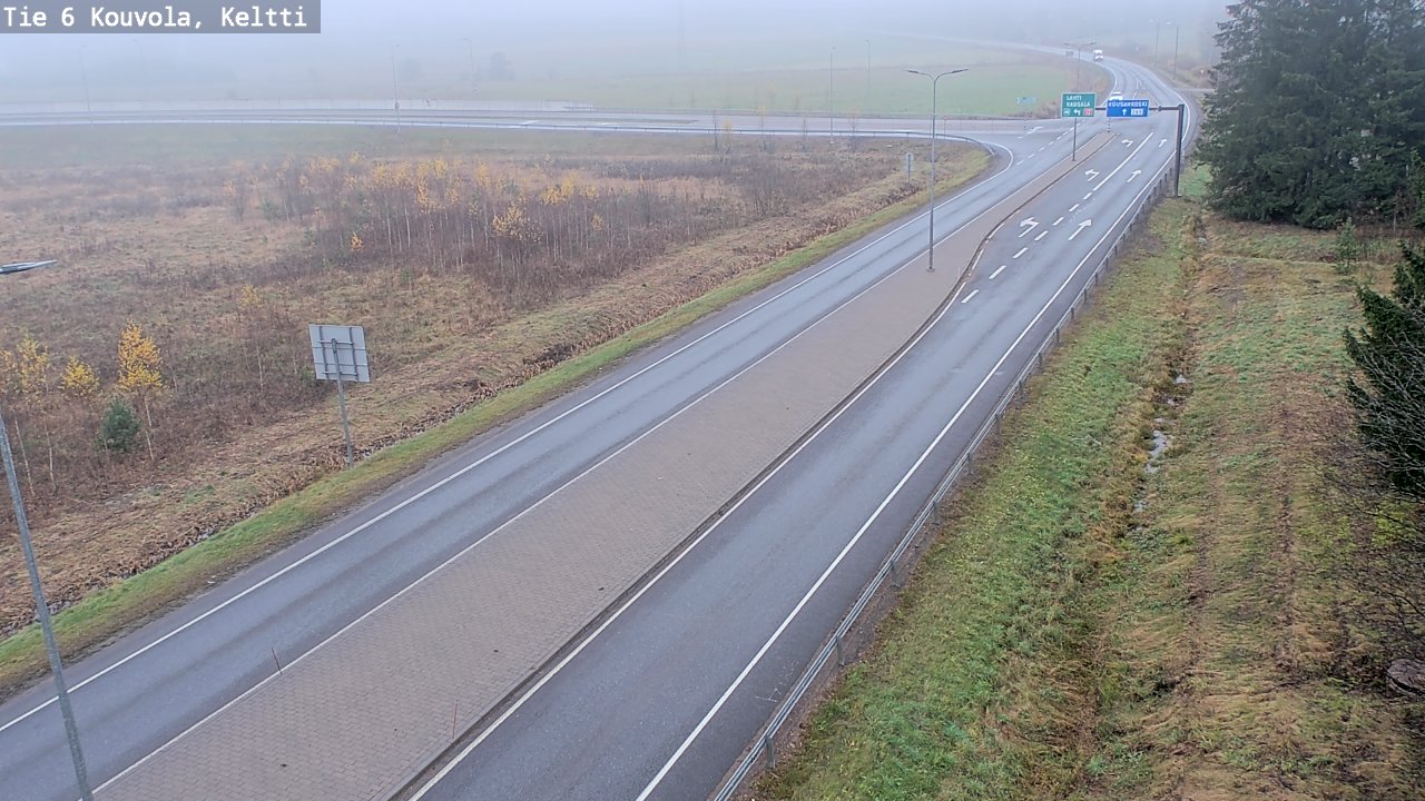 Kelikamerat Kuva Tie 6 Kouvola, Keltti, Kouvola, Kymenlaakso