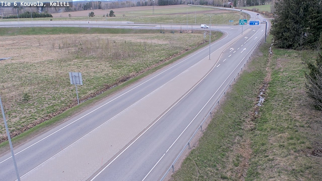 Weather Camera Image Road 6 Kouvola, Keltti, Kouvola, Kymenlaakso