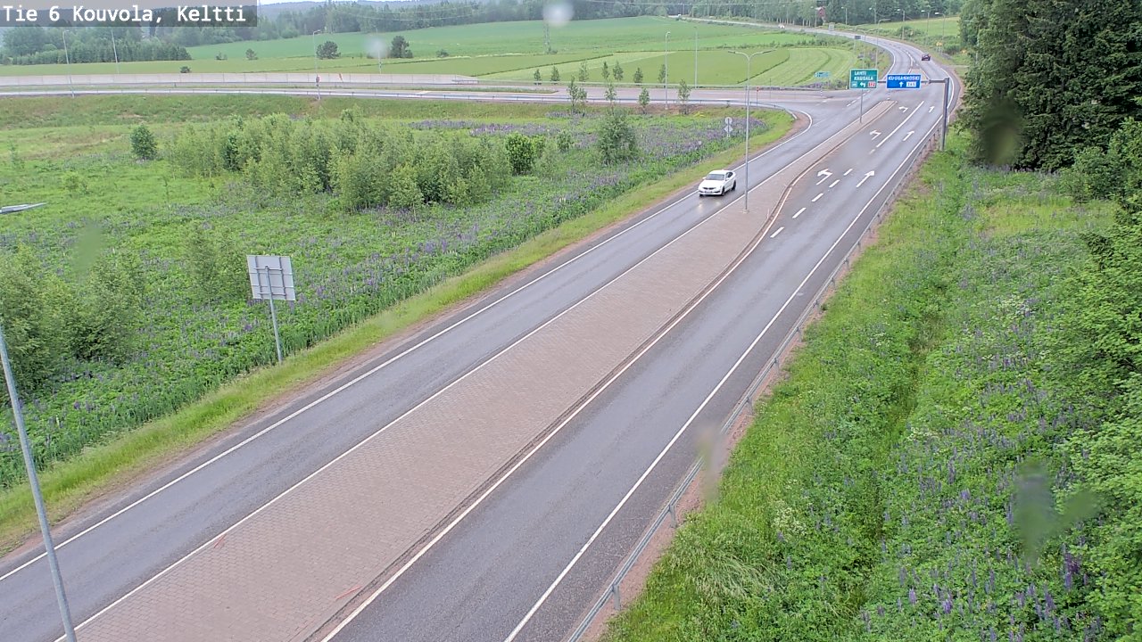 Kelikamerat Kuva Tie 6 Kouvola, Keltti, Kouvola, Kymenlaakso