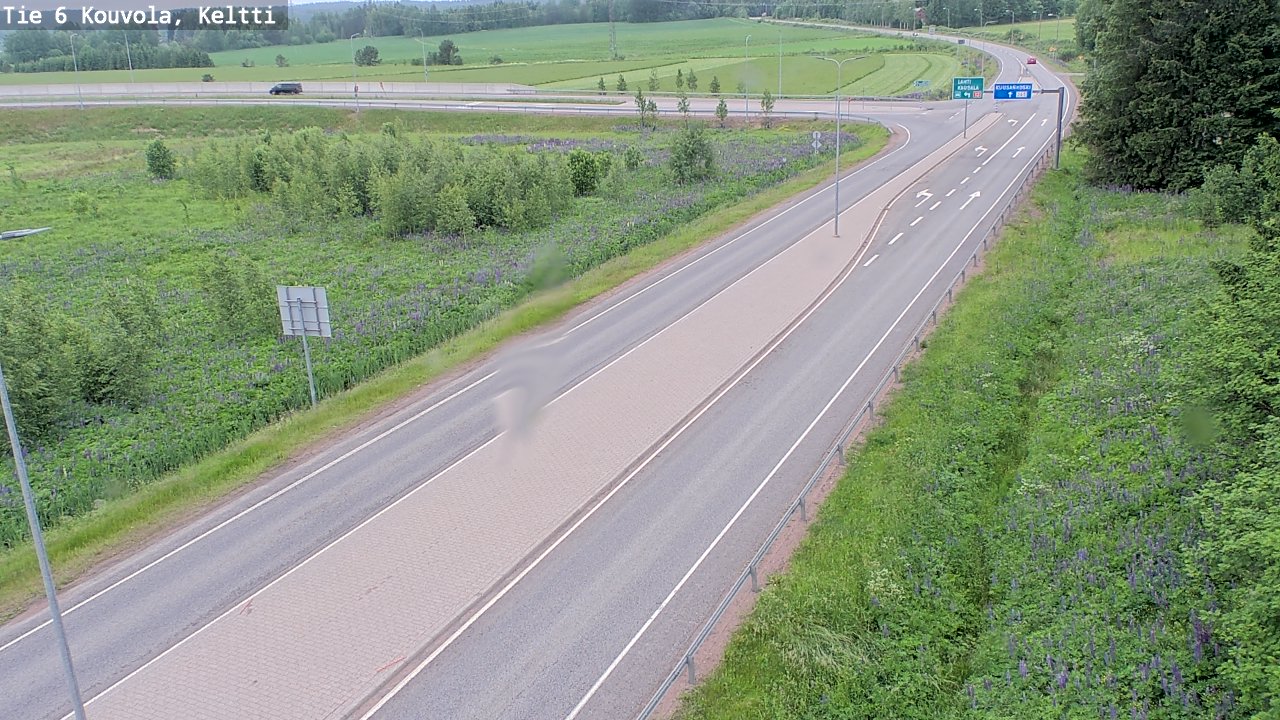 Kelikamerat Kuva Tie 6 Kouvola, Keltti, Kouvola, Kymenlaakso