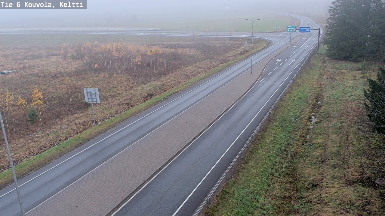 Kelikamerat Kuva Tie 6 Kouvola, Keltti, Kouvola, Kymenlaakso
