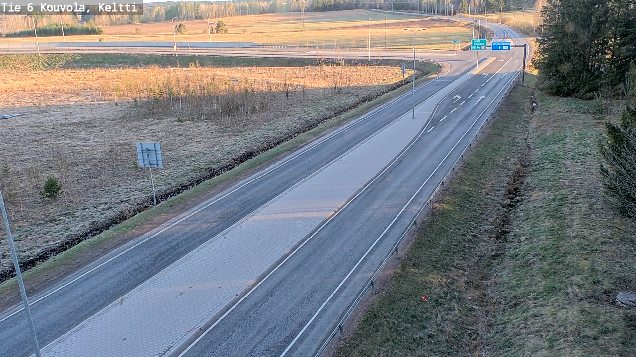 Kelikamerat Kuva Tie 6 Kouvola, Keltti, Kouvola, Kymenlaakso