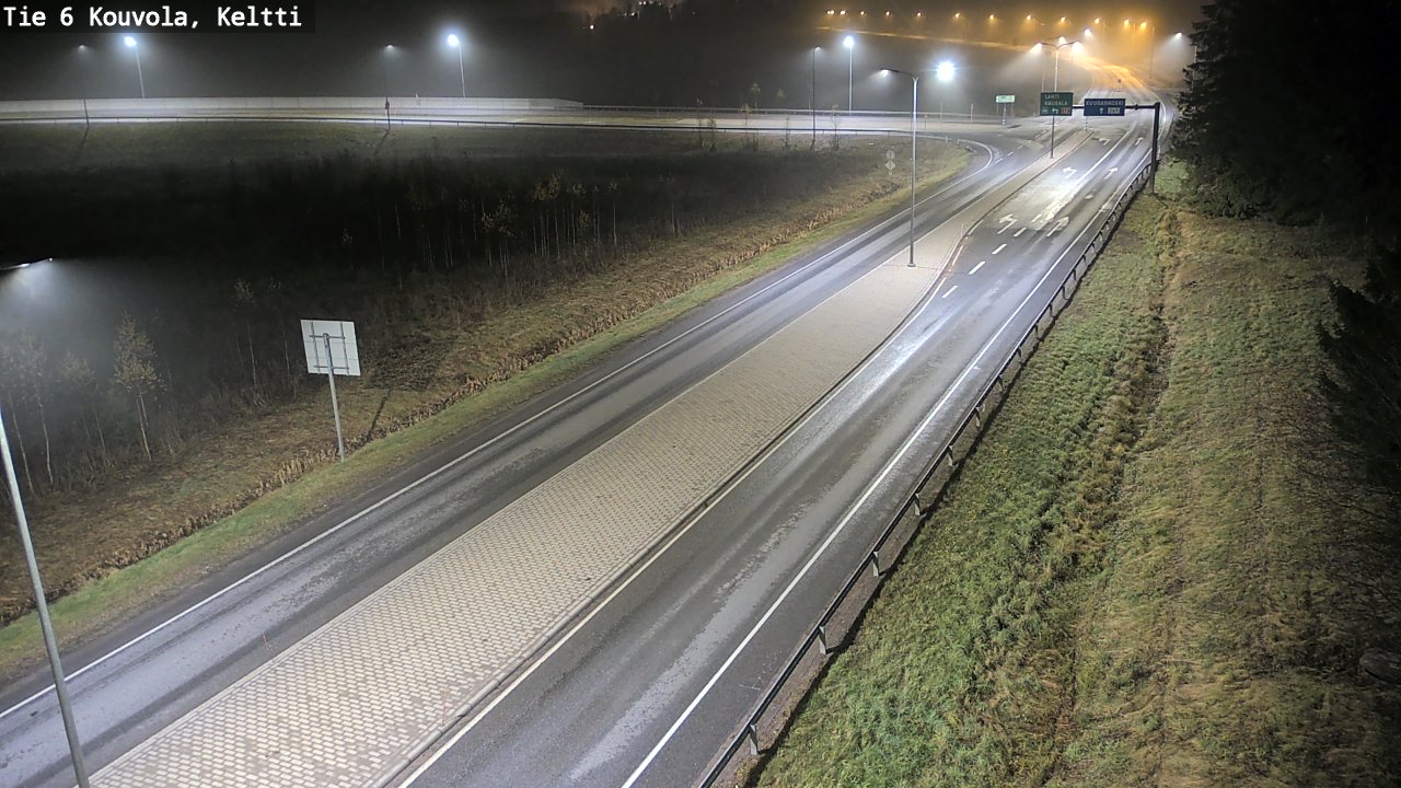 Kelikamerat Kuva Tie 6 Kouvola, Keltti, Kouvola, Kymenlaakso