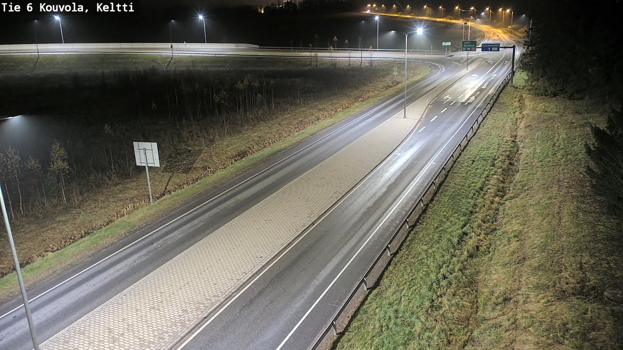 Kelikamerat Kuva Tie 6 Kouvola, Keltti, Kouvola, Kymenlaakso