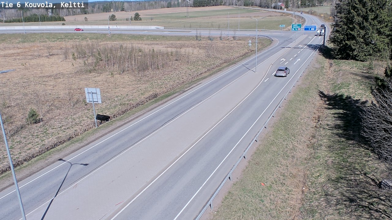 Kelikamerat Kuva Tie 6 Kouvola, Keltti, Kouvola, Kymenlaakso
