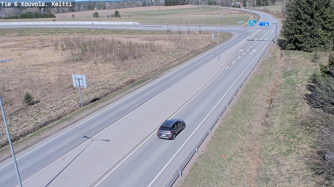 Kelikamerat Kuva Tie 6 Kouvola, Keltti, Kouvola, Kymenlaakso
