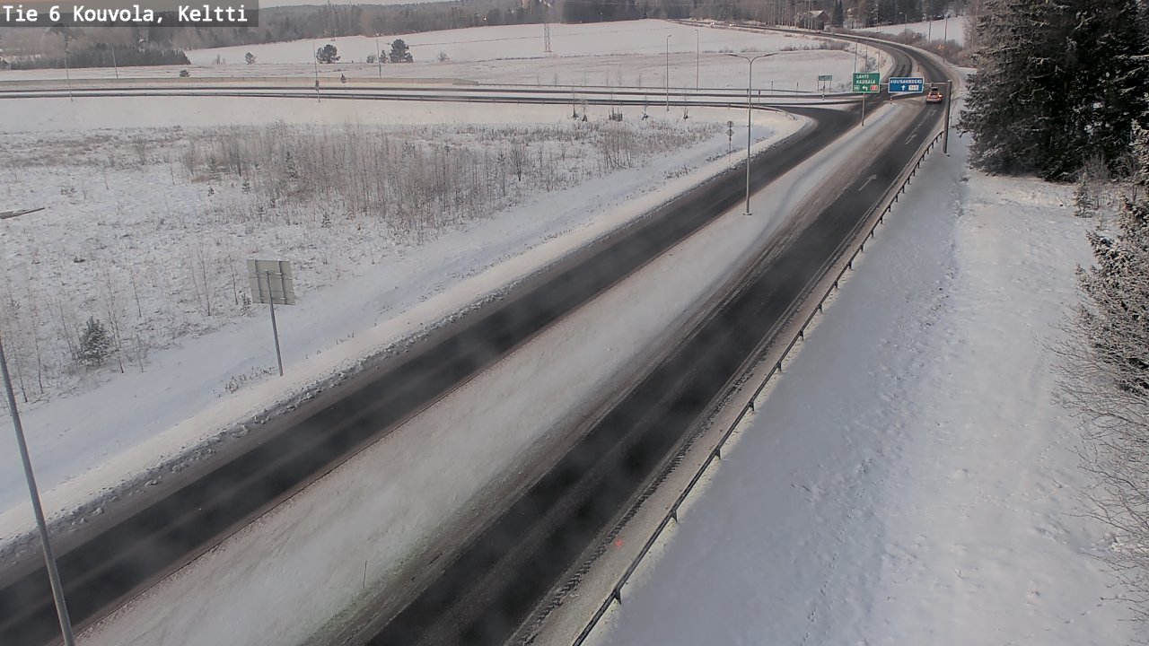 Kelikamerat Kuva Tie 6 Kouvola, Keltti, Kouvola, Kymenlaakso