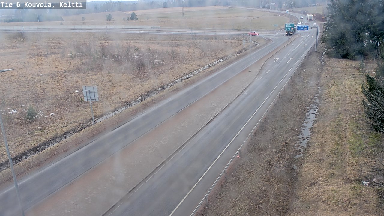 Weather Camera Image Road 6 Kouvola, Keltti, Kouvola, Kymenlaakso