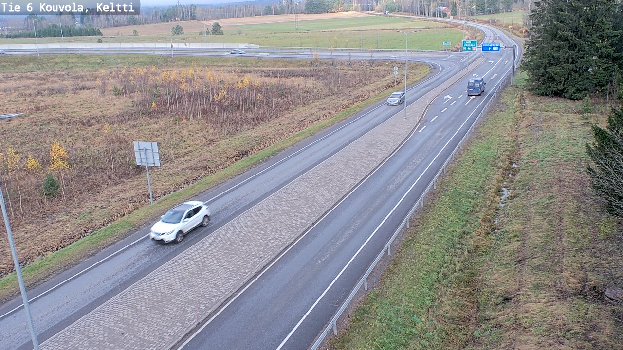 Kelikamerat Kuva Tie 6 Kouvola, Keltti, Kouvola, Kymenlaakso