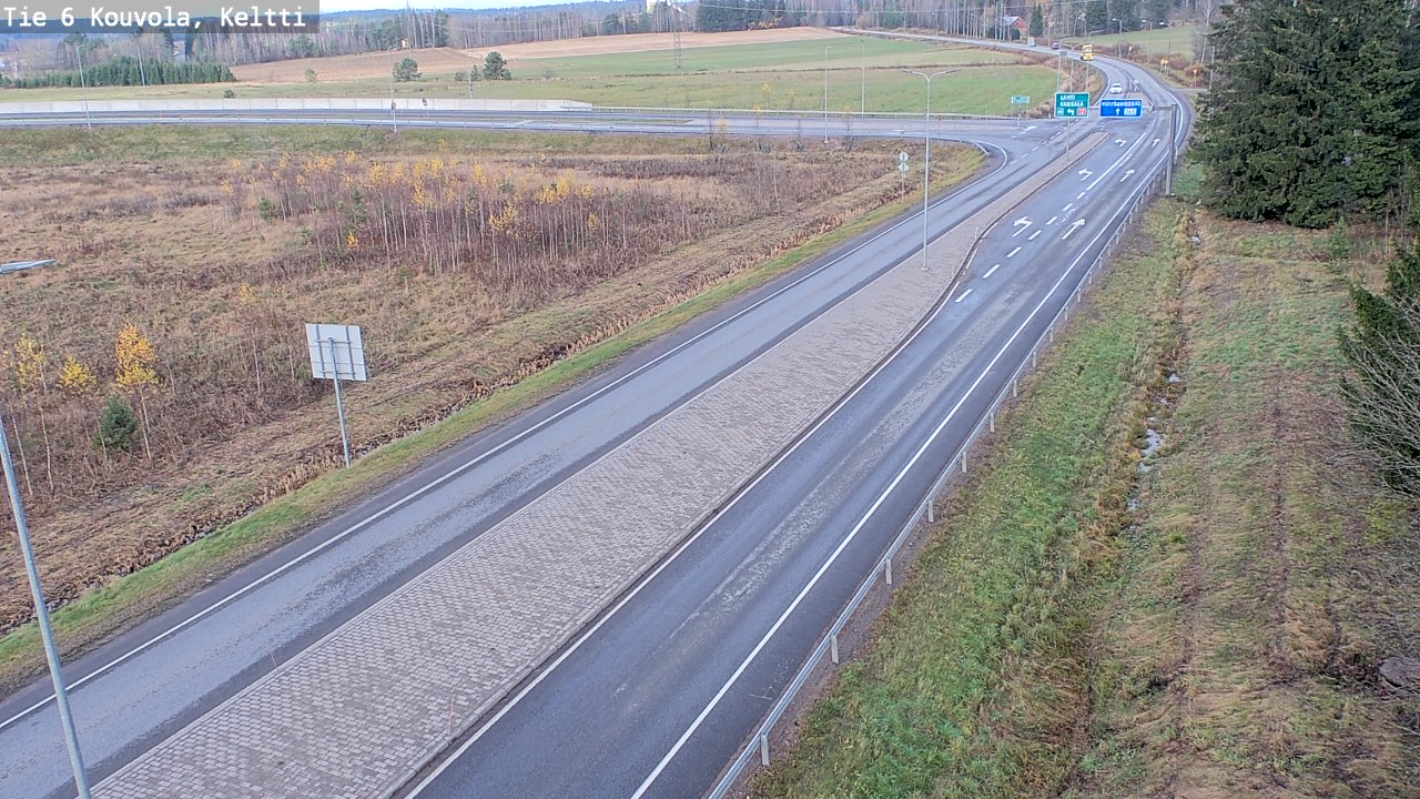 Kelikamerat Kuva Tie 6 Kouvola, Keltti, Kouvola, Kymenlaakso