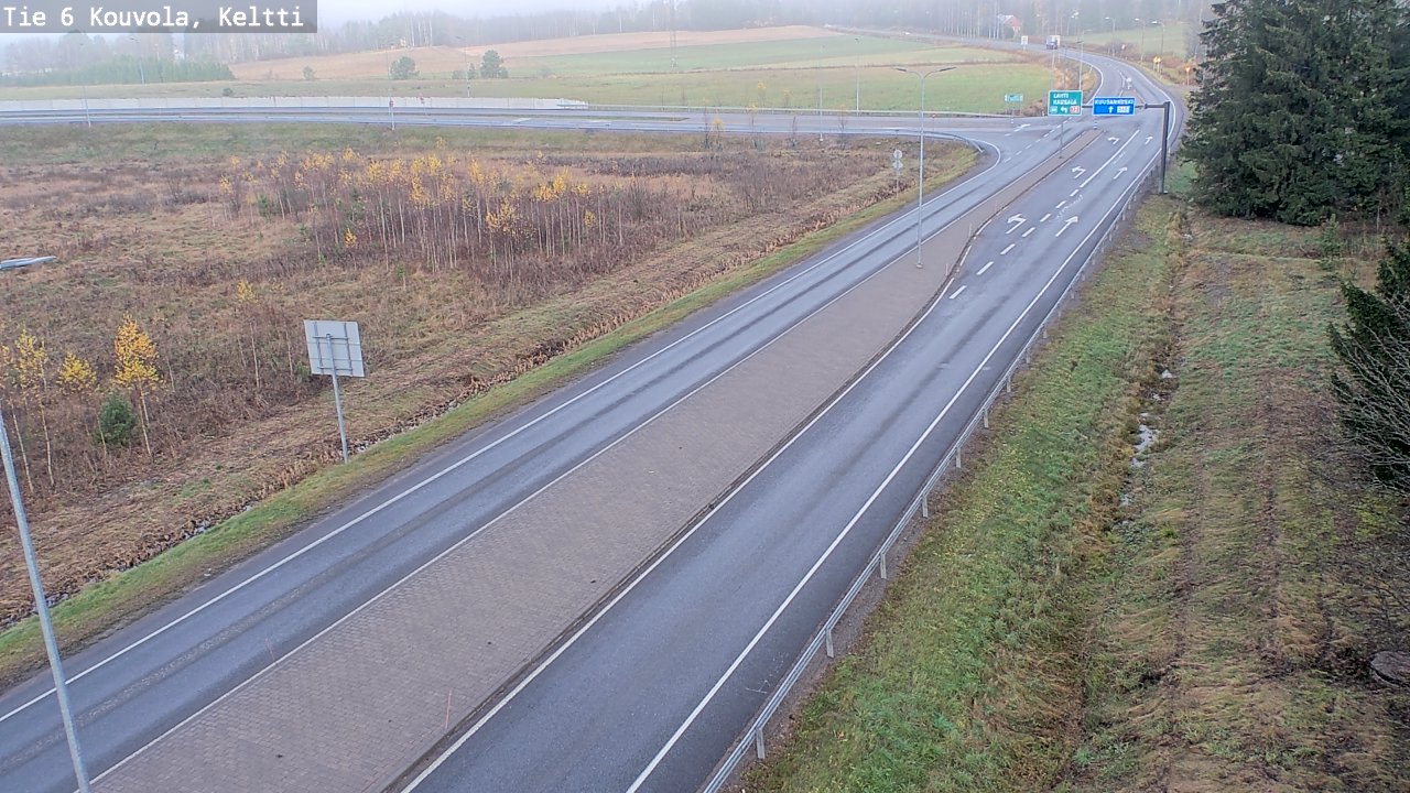 Kelikamerat Kuva Tie 6 Kouvola, Keltti, Kouvola, Kymenlaakso