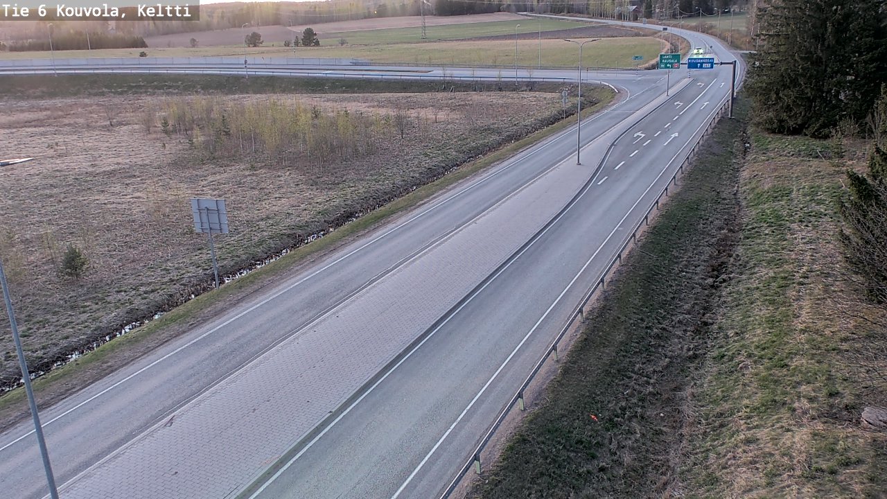 Kelikamerat Kuva Tie 6 Kouvola, Keltti, Kouvola, Kymenlaakso