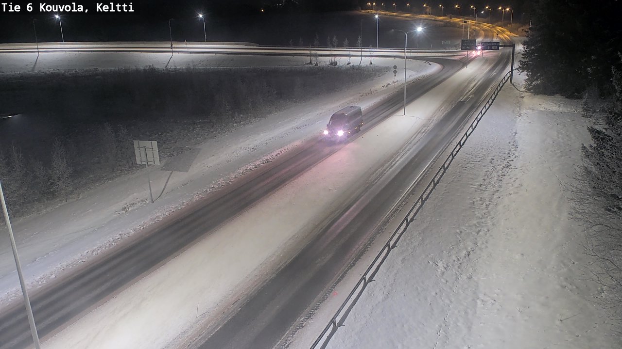 Kelikamerat Kuva Tie 6 Kouvola, Keltti, Kouvola, Kymenlaakso