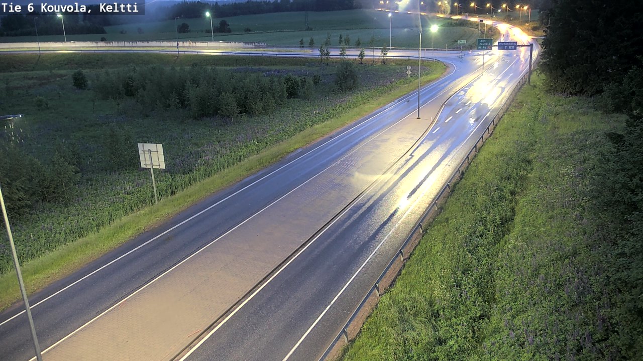 Kelikamerat Kuva Tie 6 Kouvola, Keltti, Kouvola, Kymenlaakso
