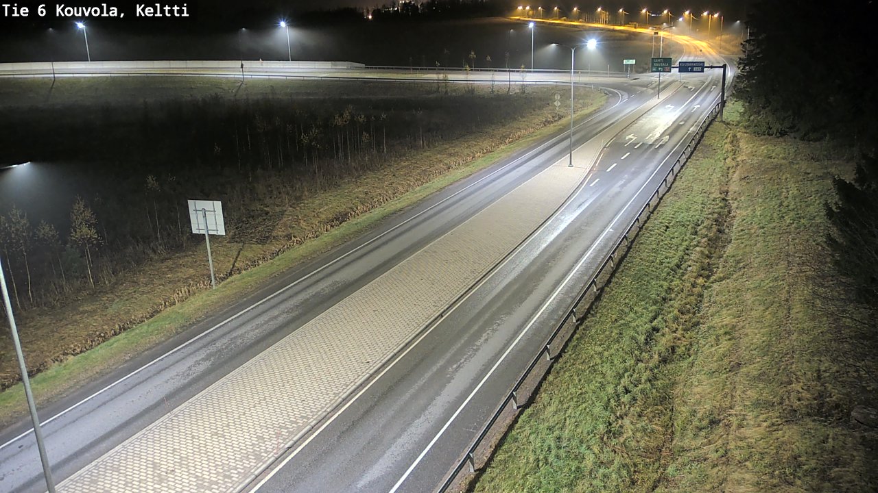 Kelikamerat Kuva Tie 6 Kouvola, Keltti, Kouvola, Kymenlaakso