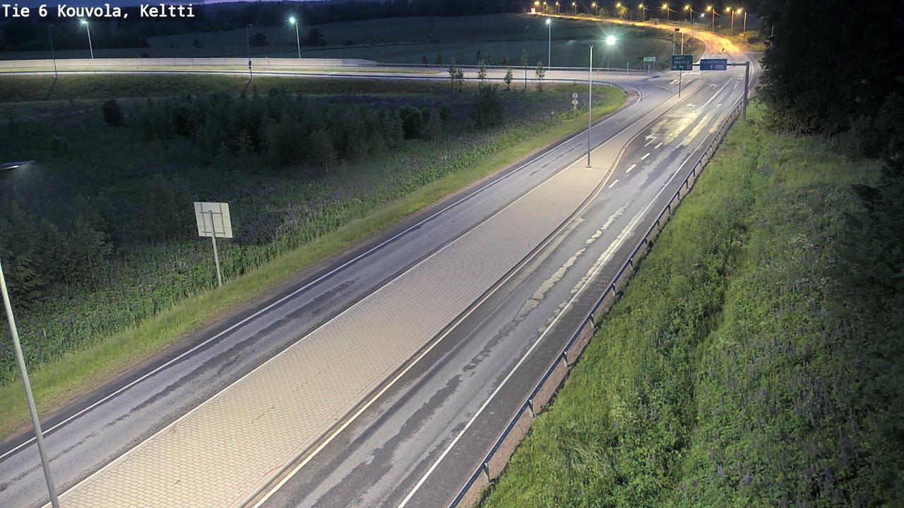 Kelikamerat Kuva Tie 6 Kouvola, Keltti, Kouvola, Kymenlaakso