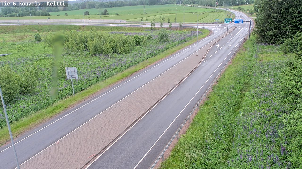 Kelikamerat Kuva Tie 6 Kouvola, Keltti, Kouvola, Kymenlaakso
