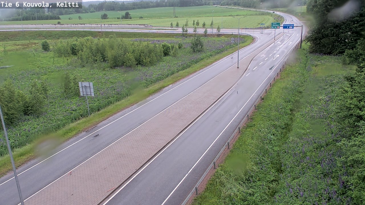 Kelikamerat Kuva Tie 6 Kouvola, Keltti, Kouvola, Kymenlaakso