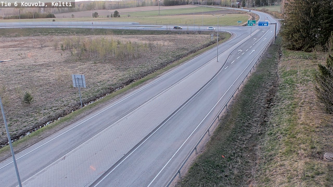 Kelikamerat Kuva Tie 6 Kouvola, Keltti, Kouvola, Kymenlaakso