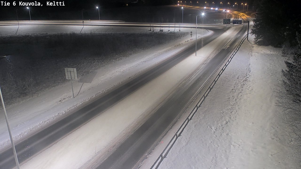 Weather Camera Image Road 6 Kouvola, Keltti, Kouvola, Kymenlaakso